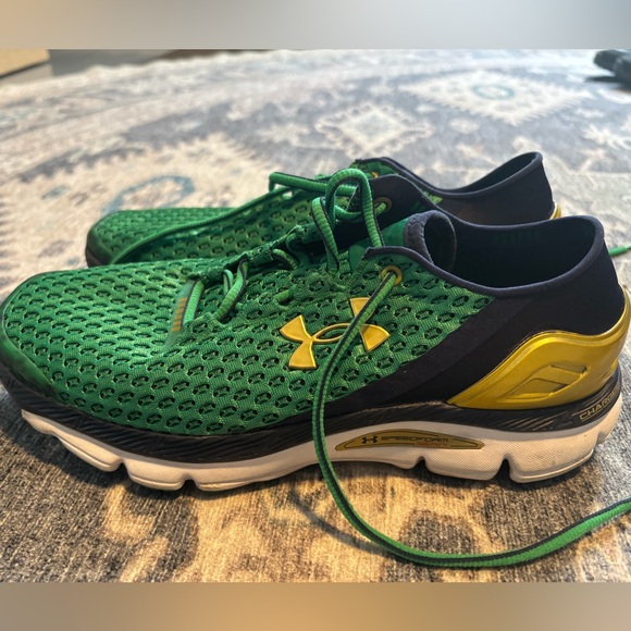 Notre Dame Under Armor Speedform Sneakers - Picture 1 of 3